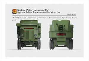 Copper State Models 35015 Garford-Putilov Armored Car, Latvian, Polish, Ukrainian, Soviet Service 1/35 – image 13