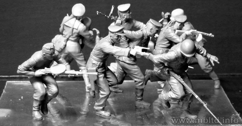Master Box 35153 Soviet Marines Attack 1941-1942 1/35 – Bild 3