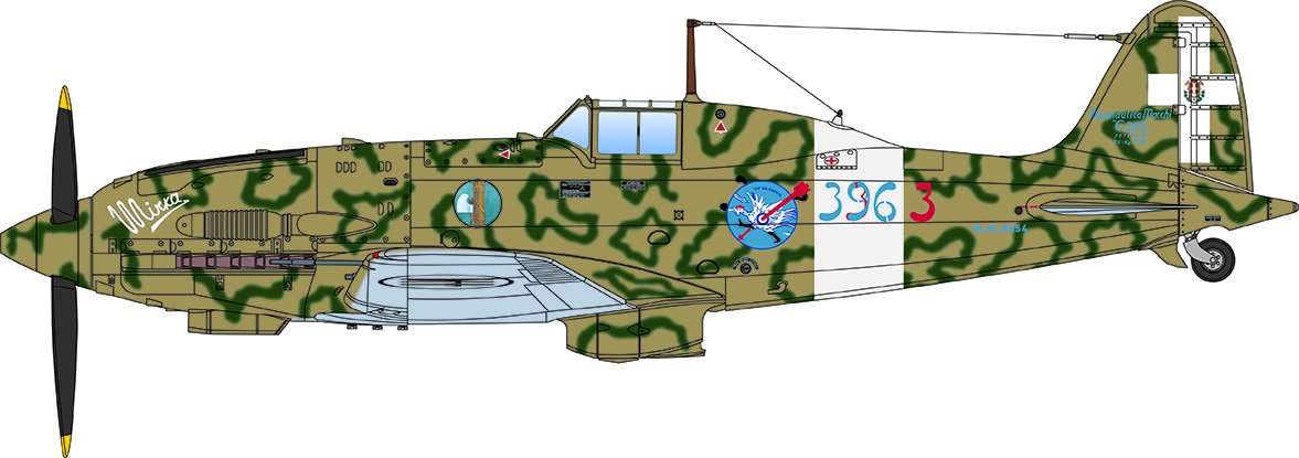 Italeri 2518 Macchi MC 202 Folgore 1/32 – immagine 14