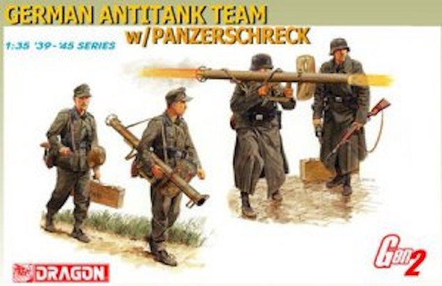 Dragon 6374 German Antitank Team 1/35