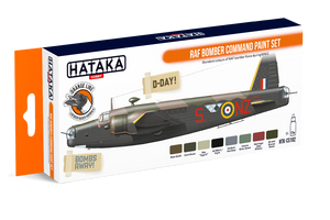 Hataka HTK-CS102 RAF Bomber Command paint set (8x17ml)