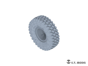 ET Model P35-126 Modern US M1070 Truck Tractor Sagged Wheels for Hobby Boss kit 1/35 – image 3