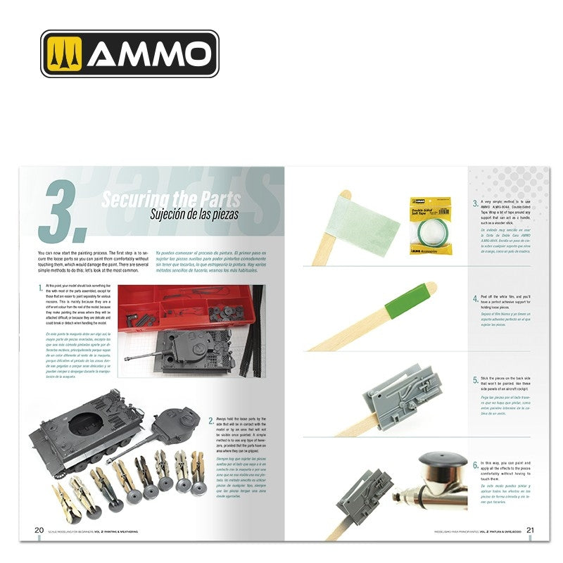 Ammo by Mig 6301 Scale Modeling for Beginners Vol. 2: Paint &amp;amp; Weathering (Bilingual) – Bild 3