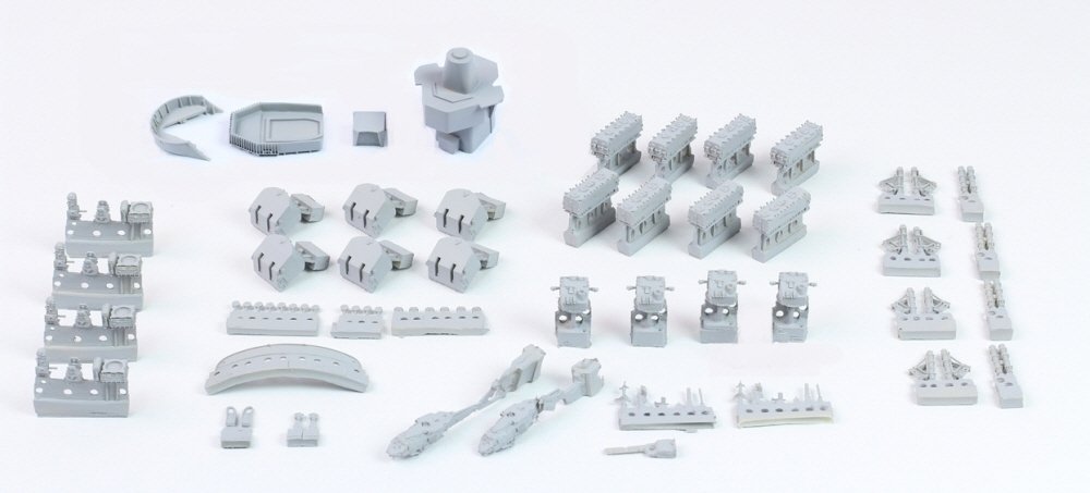 Pontos 35007F1 USS BB-61 Iowa 1984 Detail Up Set 1/350 – image 7
