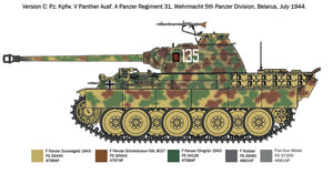Italeri 7018 Sd.Kfz. 171 Pz.Kpfw. V Panther Ausf. Un 1/72 – image 6