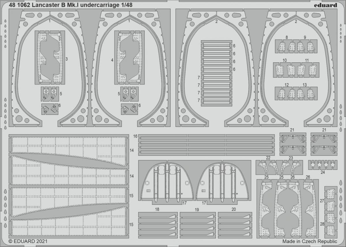 Eduard BIG49308 Lancaster B Mk. I PART II HONG KONG MODELS 1/48 – image 2