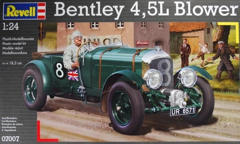 Revell 07007 Bentley 4.5L Blower 1/24