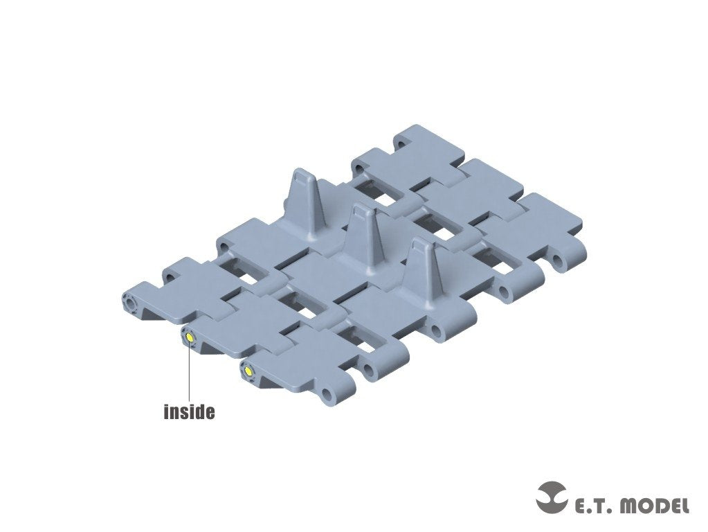 ET Model P35-040 France AMX-50(B) Heavy Tank Workable Track ( 3D Printed ) 1/35 – imagen 2