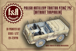 F&amp;amp;A Miniatures FA-72014A Pzinż 342 tractor without tarpaulin 1/72