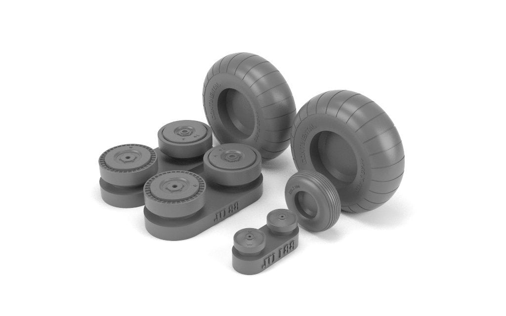 Armory Models AW48203 Junkers Ju 188 wheels w/ weighted tires 1/48 – image 2