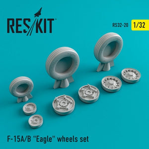 RESKIT RS32-0020 F-15 (A/B) &amp;quot;Eagle&amp;quot; resin wheels 1/32