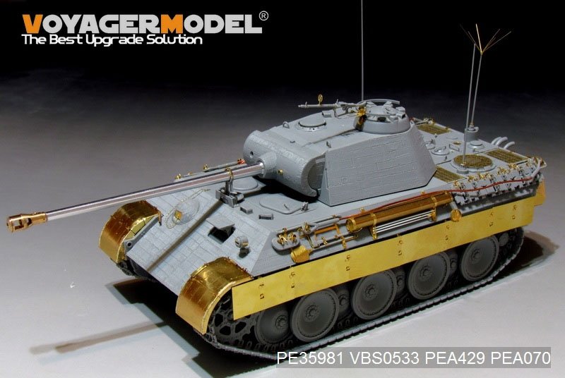 Voyager Model PE35981 WWII German Panther A Tank Basic For TAKOM 1/35 – imagen 15