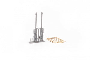 Eduard 648847 A6M2-N Rufe cannon barrels &amp;amp; cockpit guns PRINT EDUARD 1/48 – image 4