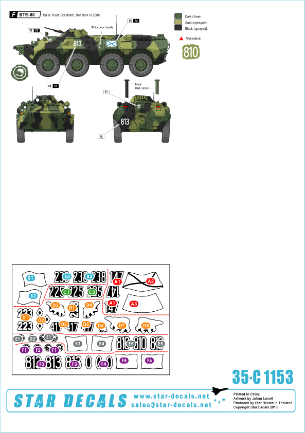 Star Decals 35-C1153 Naval Infantry 5 1/35 – Bild 2