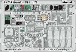 Eduard BIG72163 Beaufort Mk.I for AIRFIX 1/72 – Bild 4