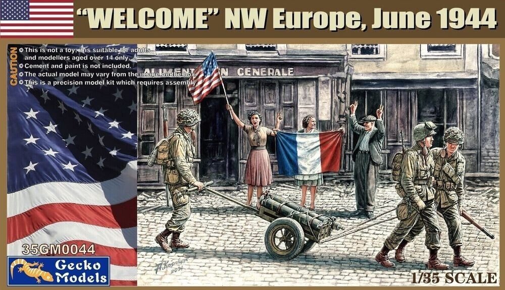 Gecko Models 35GM0044 "WELCOME" NW Europe, June 1944 "WELCOME" NW Europe, June 1944 1/35