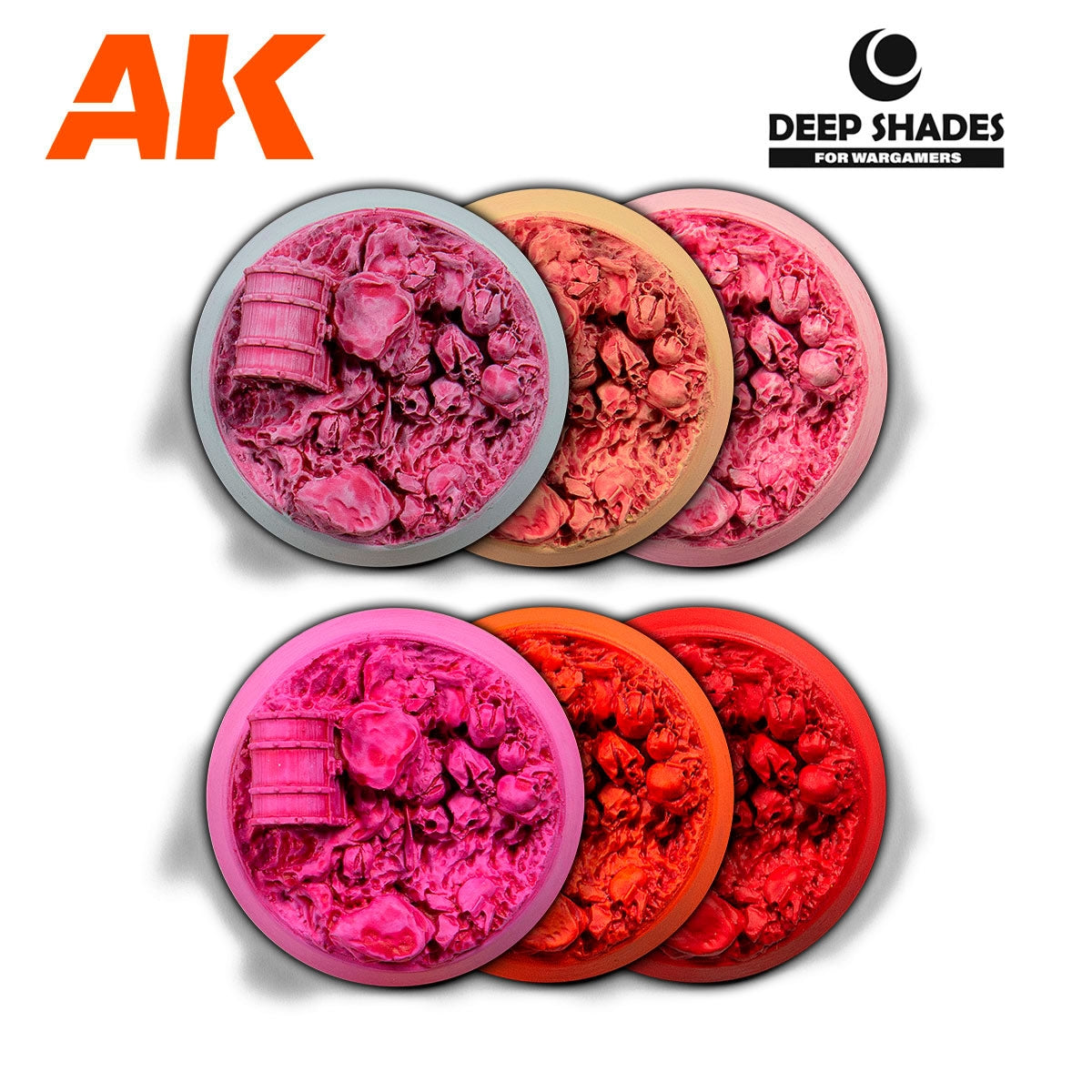 AK Interactive AK13009 CARMINE DAWN – DEEP SHADES 30ML – zdjęcie 2