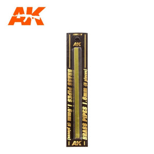 AK Interactive AK9115 BRASS PIPES 1.6MM Ø. 5 UNITS – image 2