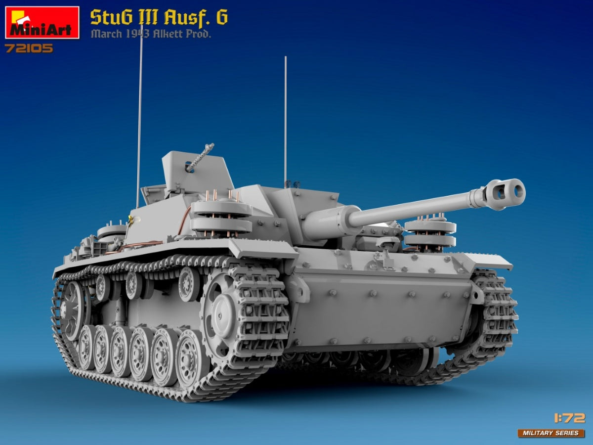 MiniArt 72105 StuG III Ausf. G March 1943 Prod. 1/72 – Bild 8