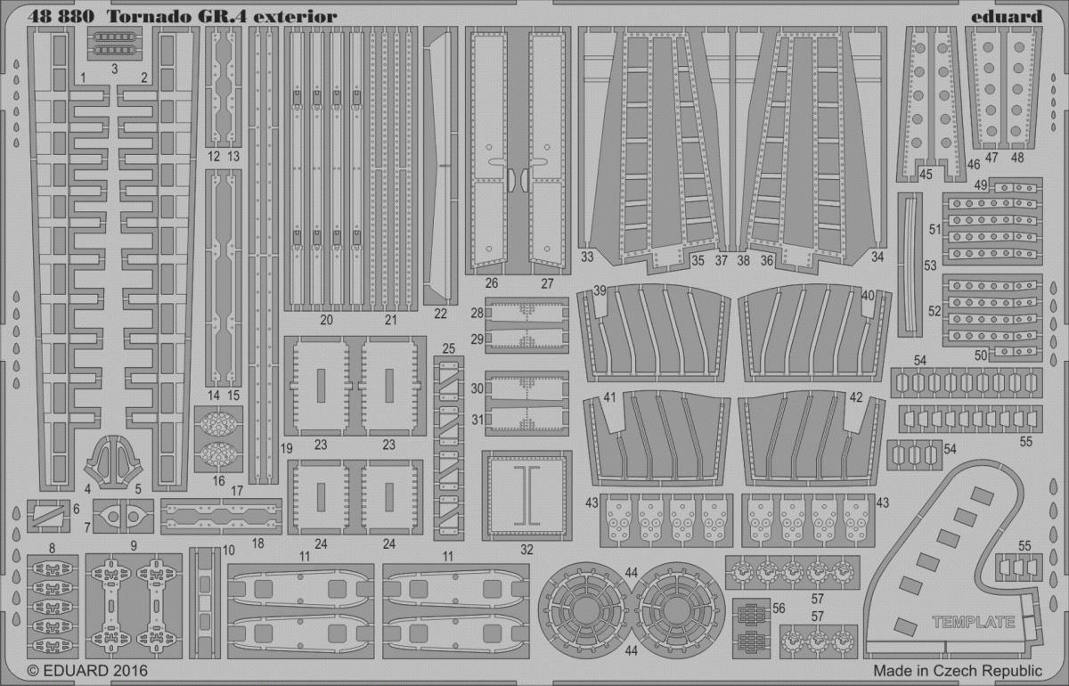 Eduard 48880 Tornado GR.4 extérieur 1/48 REVELL