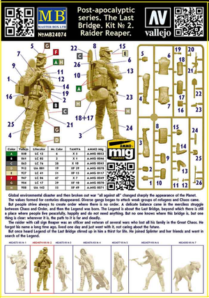Master Box 24074 Raider Reaper The Last Bridge 1/24 – immagine 3