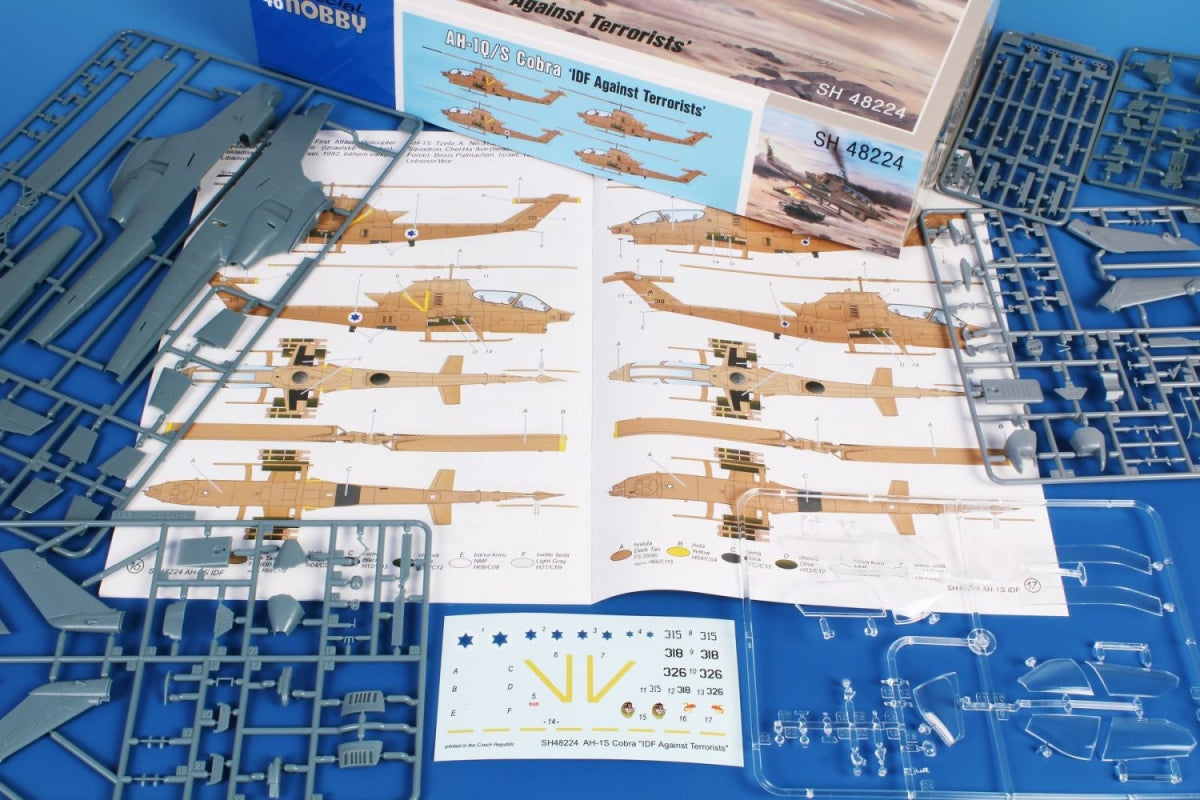 Special Hobby 48224 AH-1Q/S Cobra &amp;#39;IDF Against Terrorists&amp;#39; 1/48 – obrázek 22
