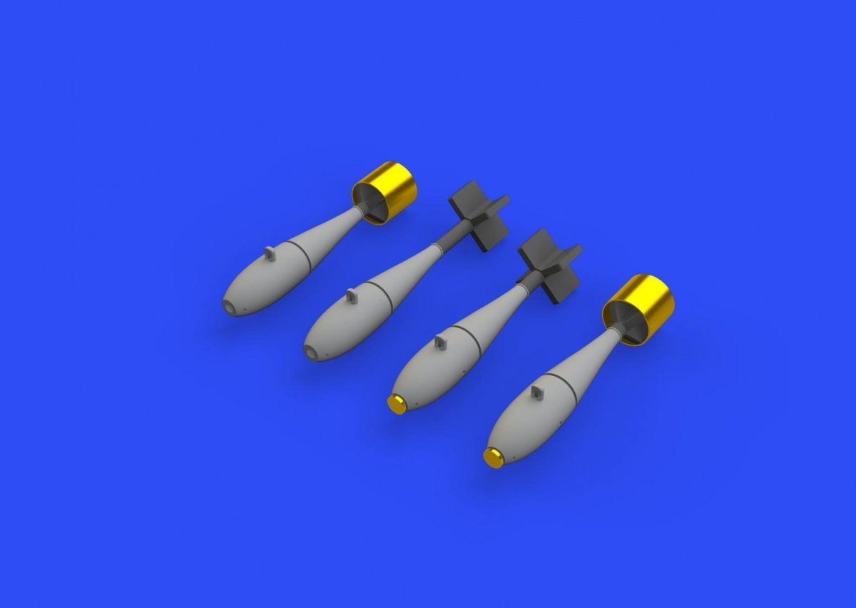 Eduard 648566 SUU-20 dispenser w/ BDU-33 &amp;amp; Mk.76 bombs 1/48 – image 3