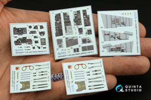 Quinta Studio QD+48371 F-4E with DMAS 3D-Printed &amp;amp; colored Interior on decal paper (Meng) (with 3D-printed resin parts) 1/48 – image 3