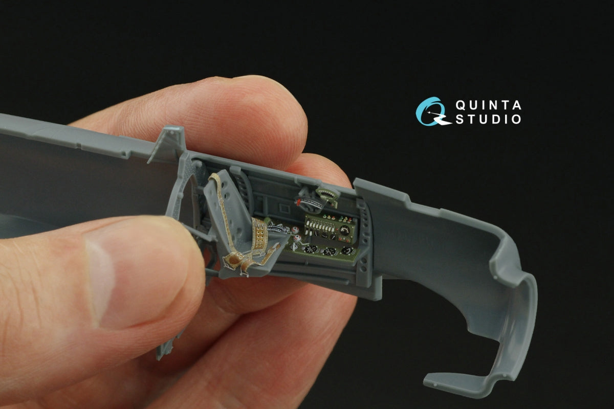 Quinta Studio QD48493 A6M2 Zero Nakajima Production 3D-Printed colored Interior on decal paper (Eduard) 1/48 – obrázek 7