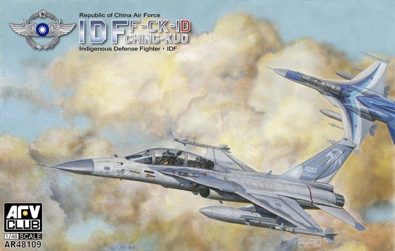 AFV Club AR48109 IDF F-CK-1D Ching-Kuo (Two Seat) 1/48