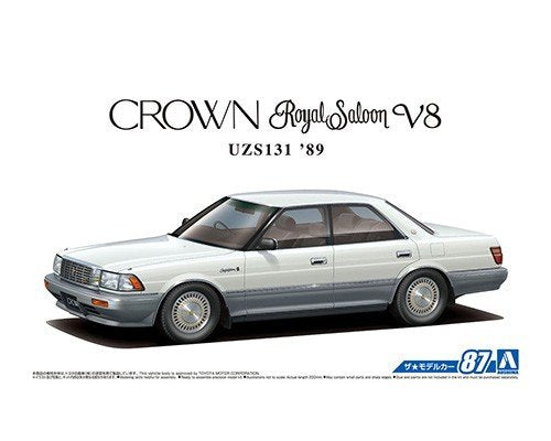 Aoshima 05595 Toyota UZS131 Crown Royal Saloon G &amp;#39;89 1/24