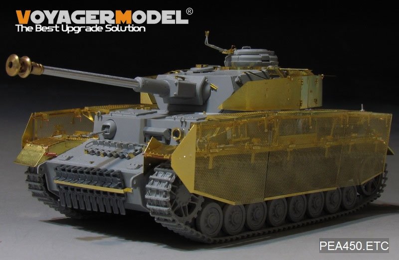 Voyager Model PEA450 WWII German Pz.Kpfw.IV Ausf.J &amp;quot;Thoma shields&amp;quot; wire mesh schürzen (Last Production) (FOR Boder 35008) 1/35 – immagine 2