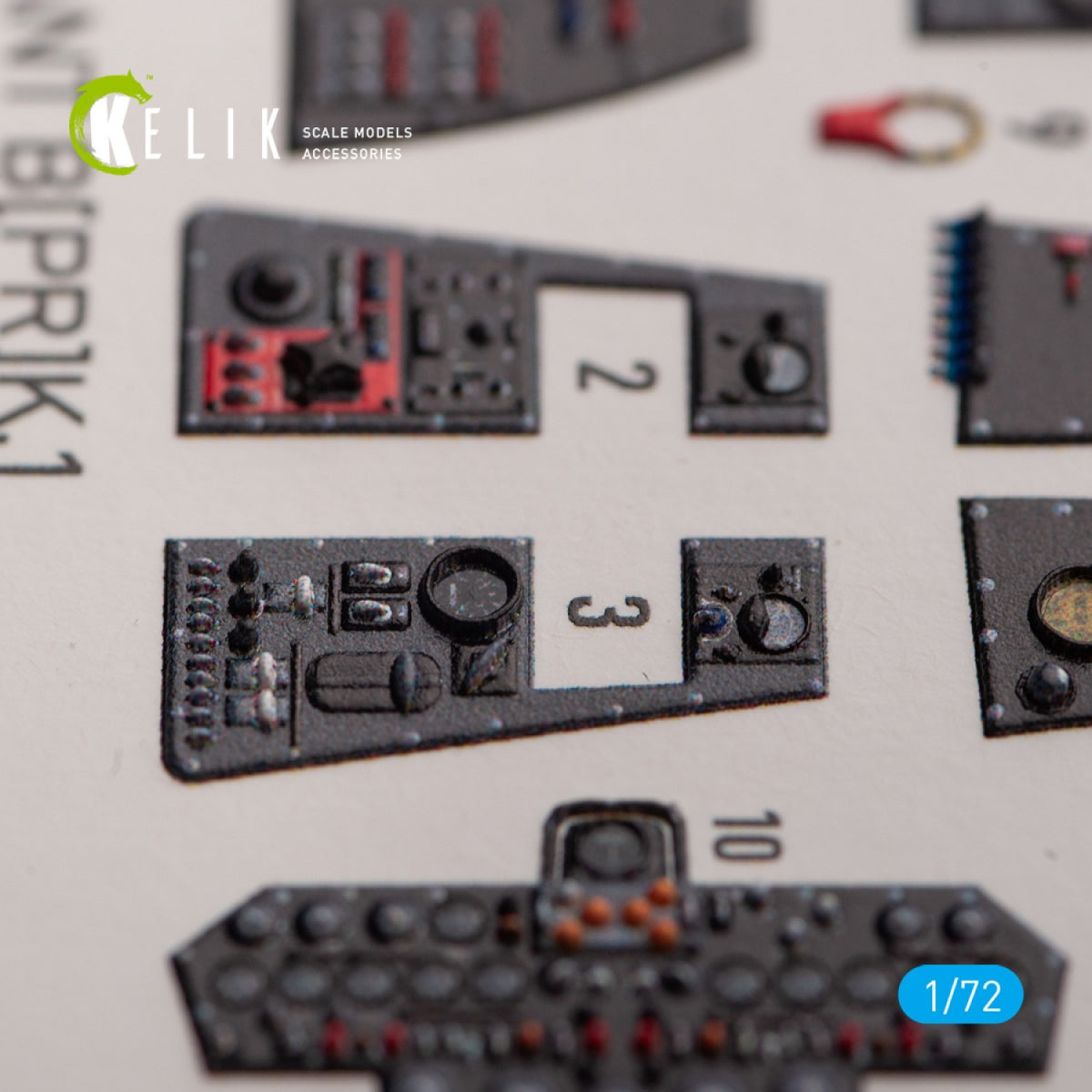 KELIK K72148 Vickers Valiant B(PR)K.1 front cockpit - interior 3D decals for Airfix kit 1/72 – image 6