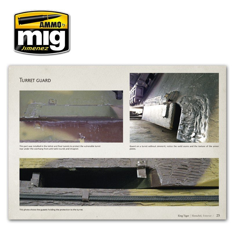 AMMO of Mig Jimenez 6022 KING TIGER - VISUAL MODELERS GUIDE (English) – obrázek 8