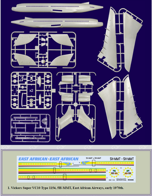Roden 329 Vickers VC-10 Super type 1154 1/144 – immagine 2