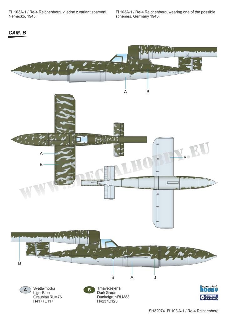Special Hobby 32074 Fieseler Fi 103R / V-1 Reichenberg 1/32 – image 6