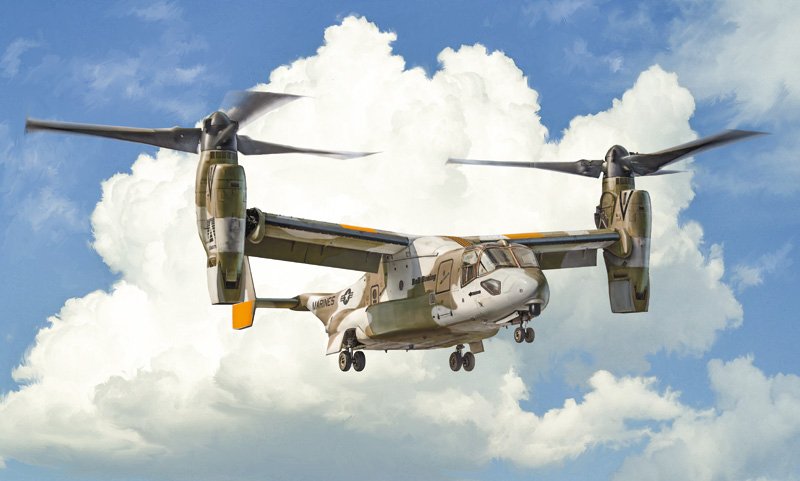 Italeri 1463 V-22A Osprey 1/72 – zdjęcie 2