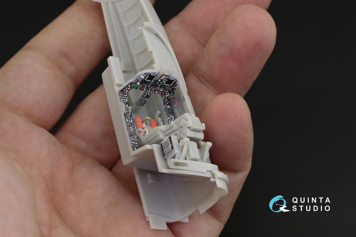 Quinta Studio QD48257 F-20 Tigershark 3D-Printed &amp;amp; coloured Interior on decal paper (Freedom Model) 1/48 – zdjęcie 11