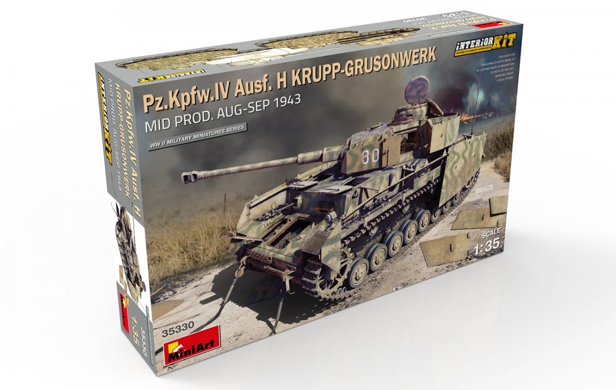 MiniArt 35330 Pz.Kpfw. IV Ausf. H Krupp-Grusonwerk 1/35 – image 2