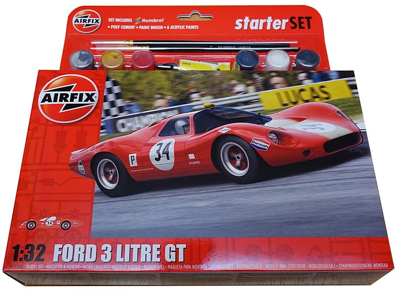 Airfix 55308 Ford 3 Litre GT Model Kit