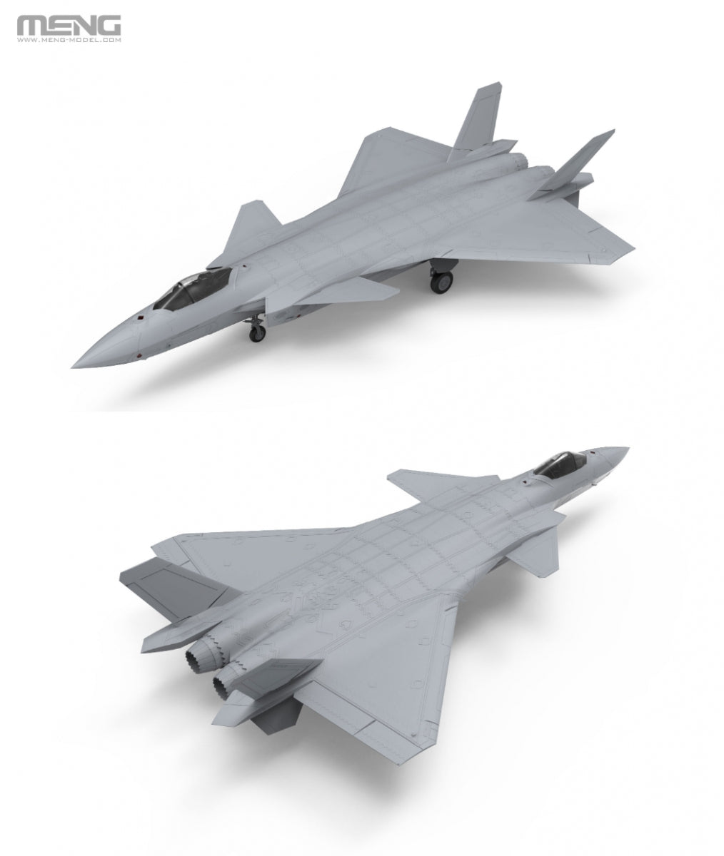 Meng LS-002 Chinese J-20 Stealth Fighter 1/48 – immagine 4