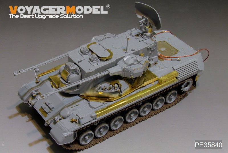 Maquette Voyager PE35840 Gepard A1 SPAAG allemand moderne de base pour TAKOM 2044 au 1/35 – image 2