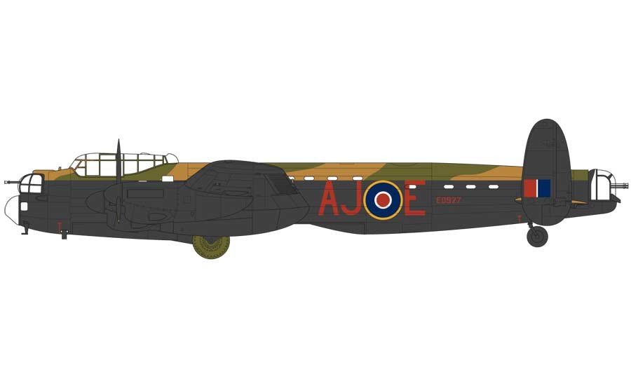 Airfix 09007 Avro Lancaster B.III &amp;#39;Dambusters&amp;#39; (Anniversary Edition) 1/72 – image 4