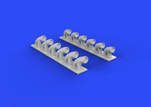 Eduard 632081 P-39Q/ N exhaust stacks KITTY HAWK 1/32 – image 4