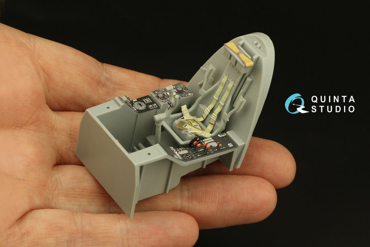 Quinta Studio QD32160 Do 335A-10 3D-Printed &amp;amp; colored Interior on decal paper (HK models) 1/32 – immagine 10