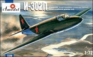 Modèle A 07220 Tikhonravov I-302P Prototype d'intercepteur de roquettes soviétique de la Seconde Guerre mondiale, échelle 1/72