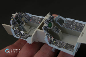 Quinta Studio QD32032 F-14A 3D-Printed &amp;amp; colored Interior on decal paper (for Tamiya kit) 1/32 – image 8