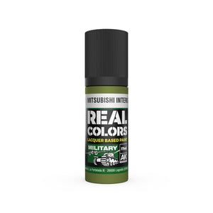 AK Interactive RC956 IJN M3(M) Mitsubishi Interior Green 17 ml – immagine 2