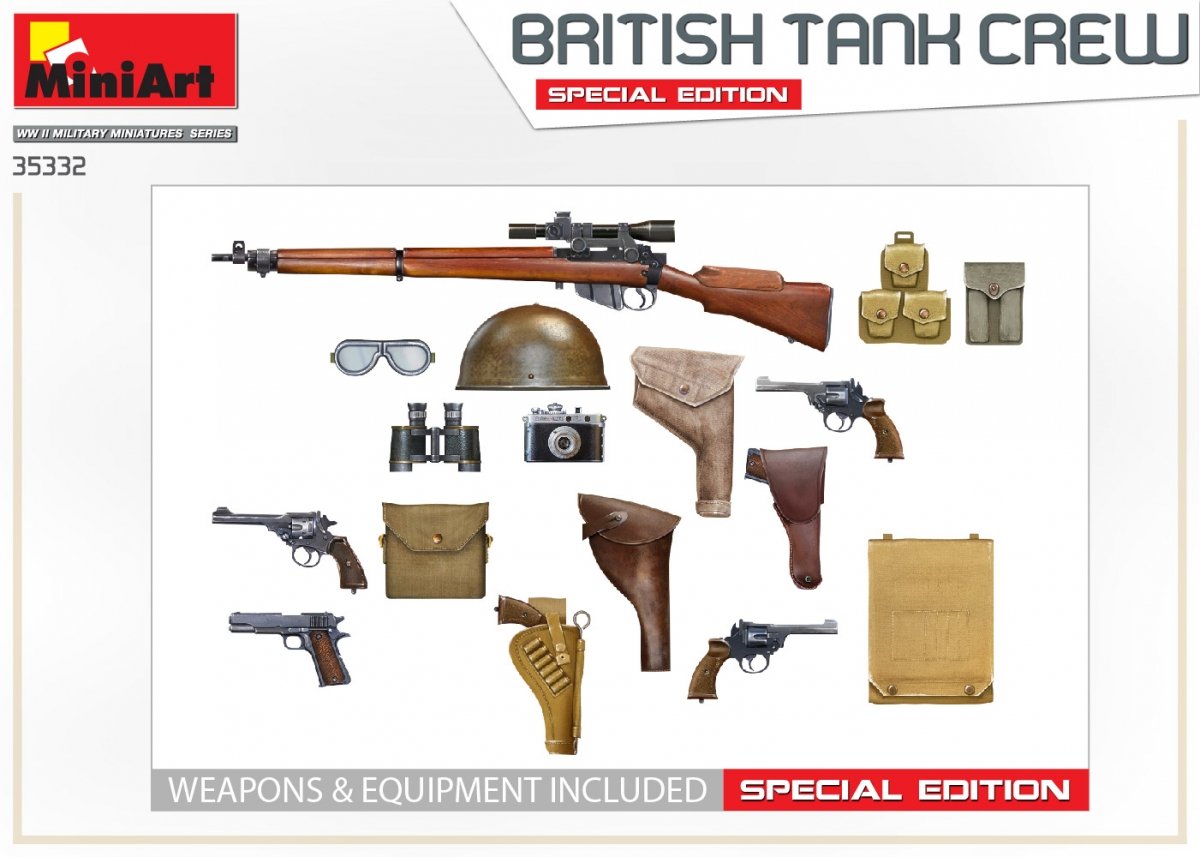 Miniart 35332 BRITISH TANK CREW. SPECIAL EDITION 1/35 – image 5