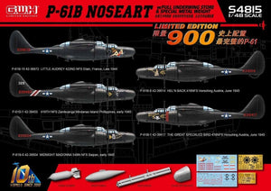 Great Wall Hobby S4815 P-61B Noseart &amp;amp; Weapons 1/48 – Bild 2